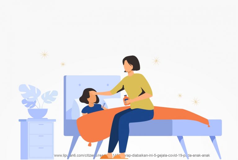 Kenali 5 Gejala Covid Pada Anak, jangan sampek lengah !